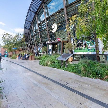 Appar Quartier Calm Coeur De Ville Agen Dış mekan fotoğraf