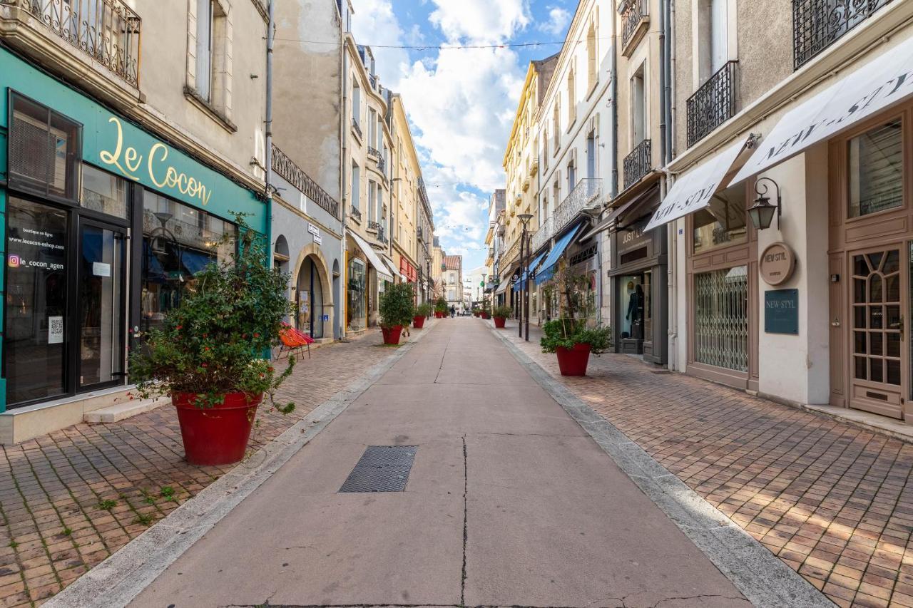 Appar Quartier Calm Coeur De Ville Agen Dış mekan fotoğraf
