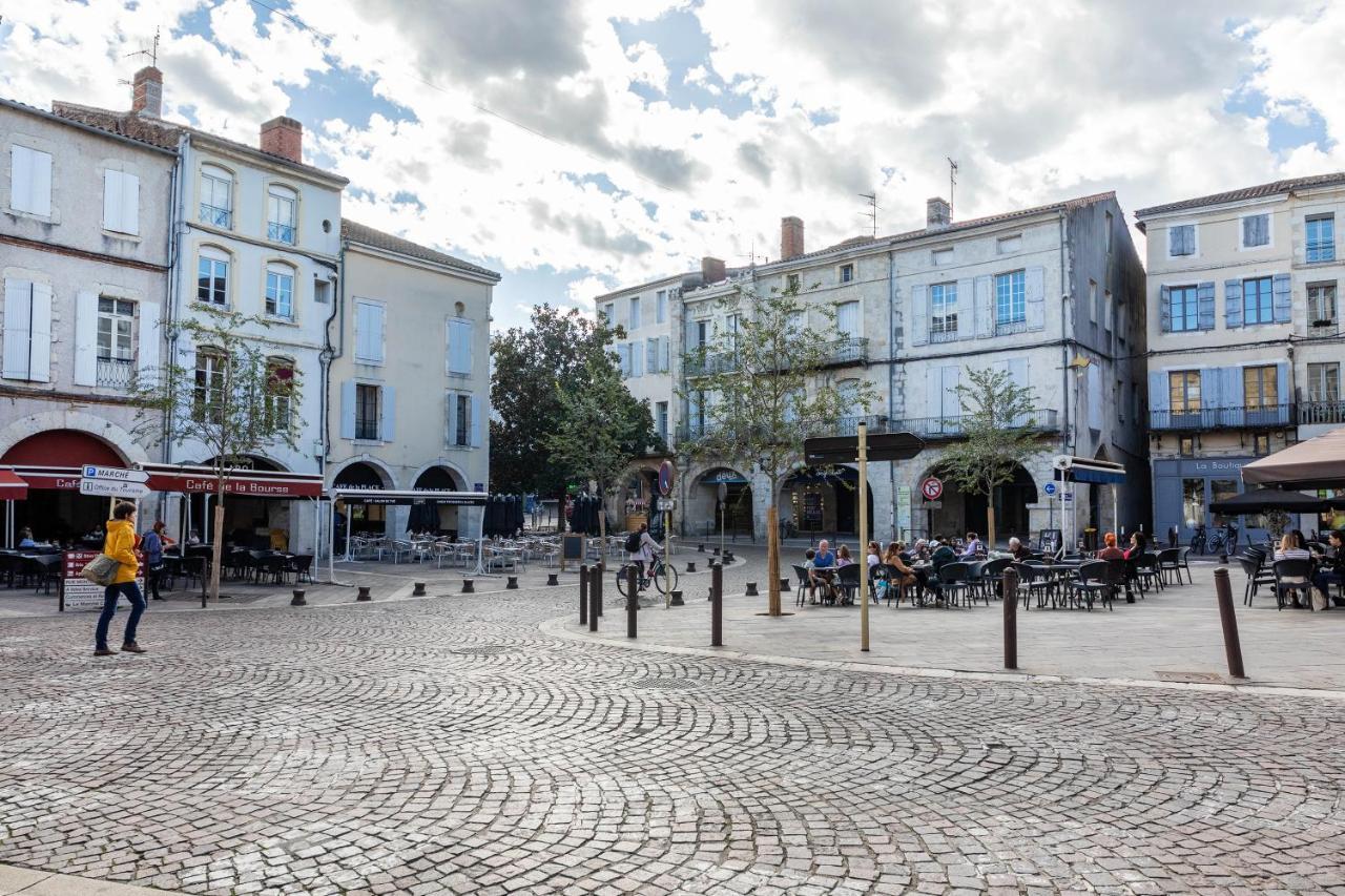 Appar Quartier Calm Coeur De Ville Agen Dış mekan fotoğraf