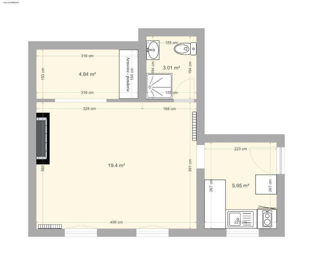 Appar Quartier Calm Coeur De Ville Agen Dış mekan fotoğraf